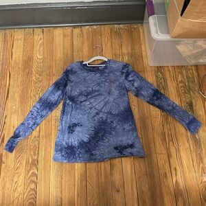 Empyre Navy Tie-Dye Long Sleeve Tee
